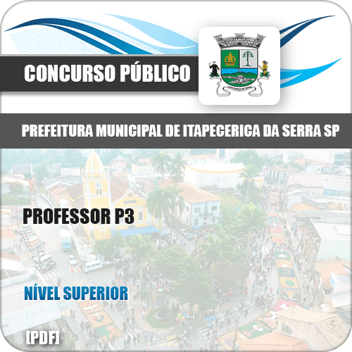 Apostila Pref Itapecerica Serra SP 2019 Professor P3