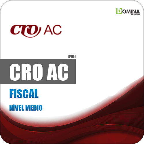 Apostila Concurso Público CRO AC 2019 Fiscal