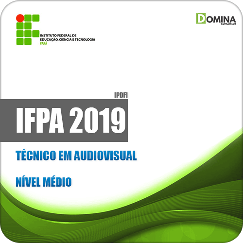 Apostila Concurso IFPA 2019 Técnico em Audiovisual