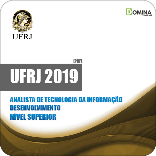 Apostila UFRJ 2019 Analista Tecnologia Informação Desenvolvimento