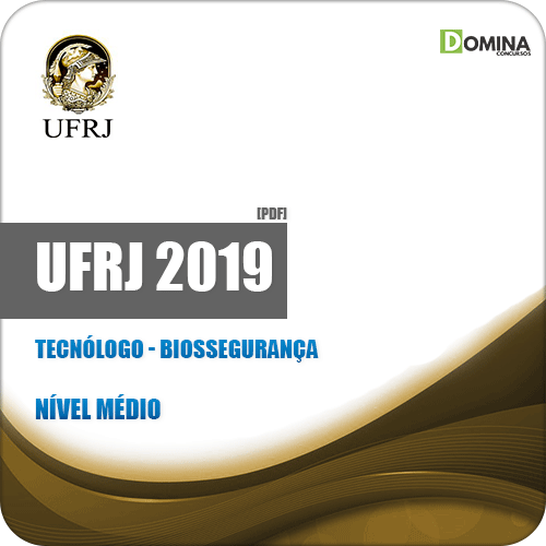 Apostila Concurso UFRJ 2019 Tecnólogo Biossegurança