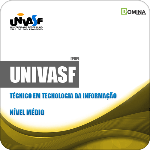 Apostila UNIVASF 2019 Técnico em Tecnologia da Informação