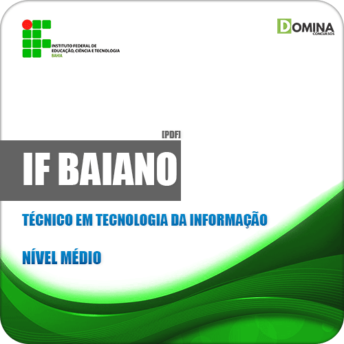Apostila IF Baiano BA 2019 Técnico em Tecnologia da Informação