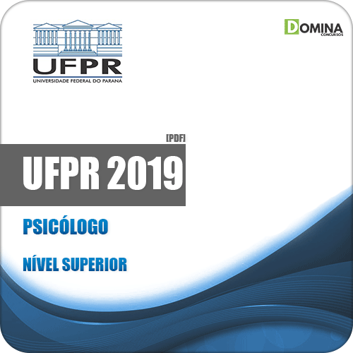 Apostila Concurso Público UFPR 2019 Psicólogo