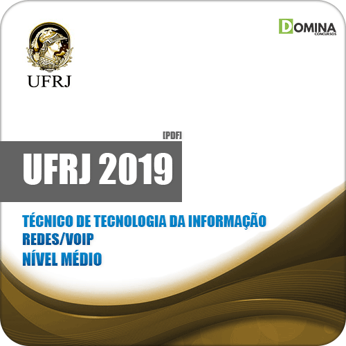 Apostila UFRJ 2019 Técnico Tecnologia Informação Redes VOIP