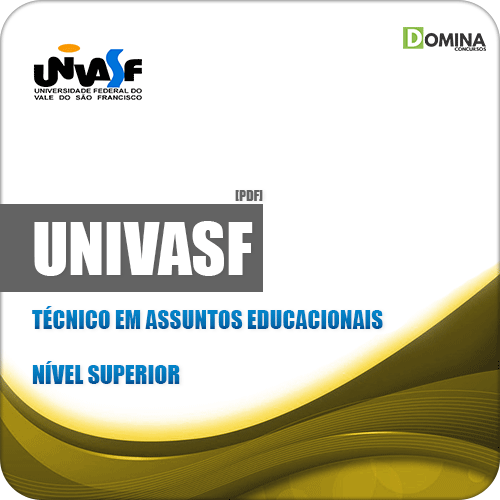 Apostila UNIVASF 2019 Técnico em Assuntos Educacionais