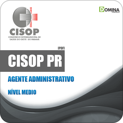 Apostila Processo Seletivo CISOP 2019 Agente Administrativo