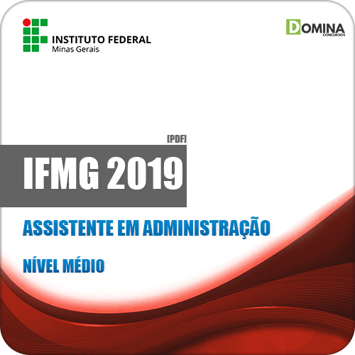 Apostila Concurso IFMG 2019 Assistente em Administração
