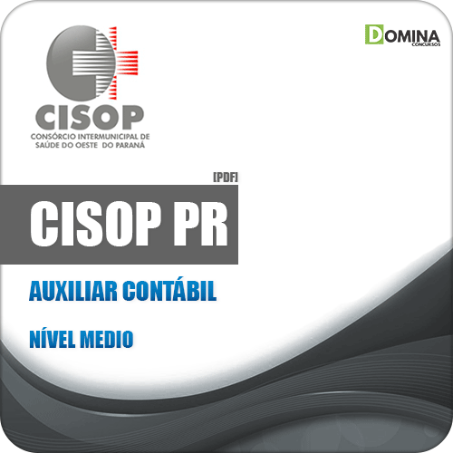Apostila Processo Seletivo CISOP 2019 Auxiliar Contábil