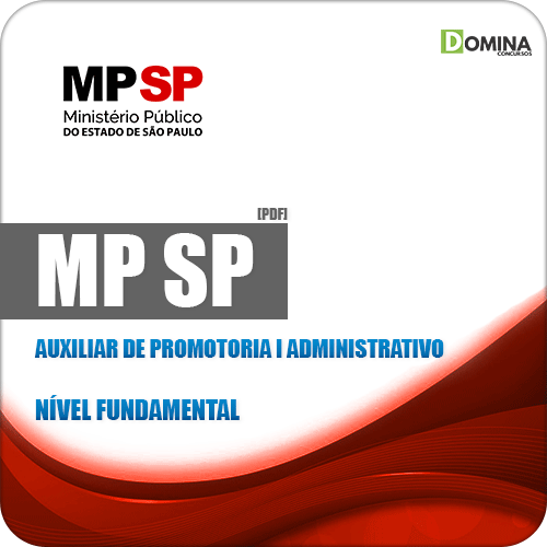 Apostila MP SP 2019 Auxiliar de Promotoria I Administrativo
