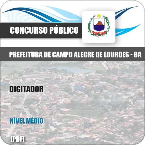 Apostila Concurso Pref Campo Alegre Lourdes BA 2019 Digitador