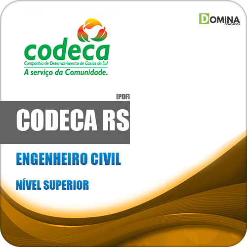 Apostila Concurso CODECA Caxias do Sul RS 2019 Engenheiro Civil