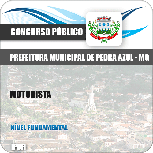 Apostila Concurso Público Pref Pedra Azul MG 2019 Motorista