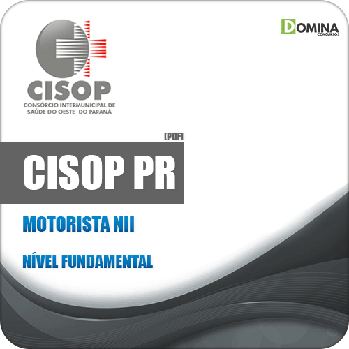 Apostila Processo Seletivo CISOP 2019 Motorista NII