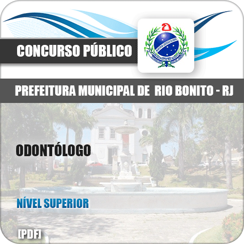 Apostila Concurso Público Pref Rio Bonito RJ 2019 Odontólogo