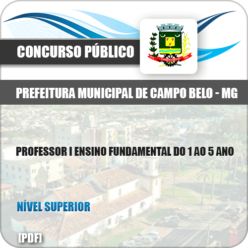 Apostila Pref Campo Belo MG 2019 Prof Ensino Fundamental