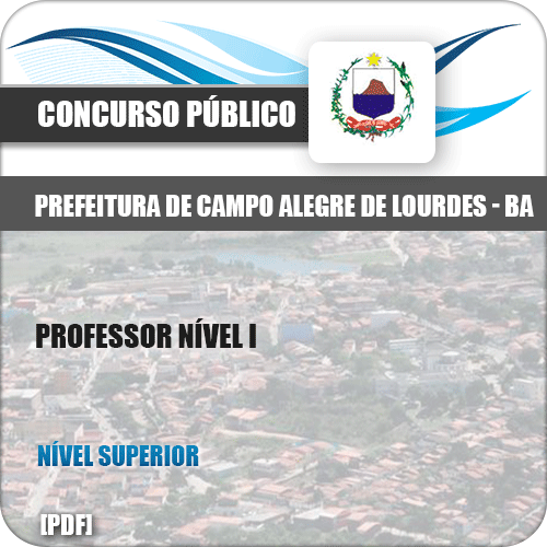 Apostila Campo Alegre Lourdes BA 2019 Professor Nível I