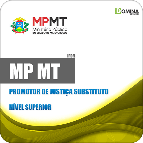 Apostila Concurso MP MT 2019 Promotor de Justiça Substituto