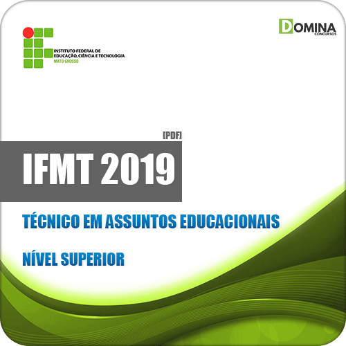 Apostila Concurso IFMT 2019 Técnico em Assuntos Educacionais