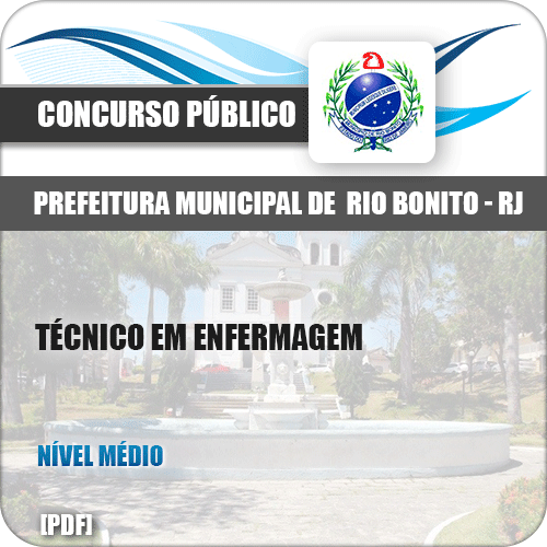 Apostila Concurso Pref Rio Bonito RJ 2019 Técnico em Enfermagem