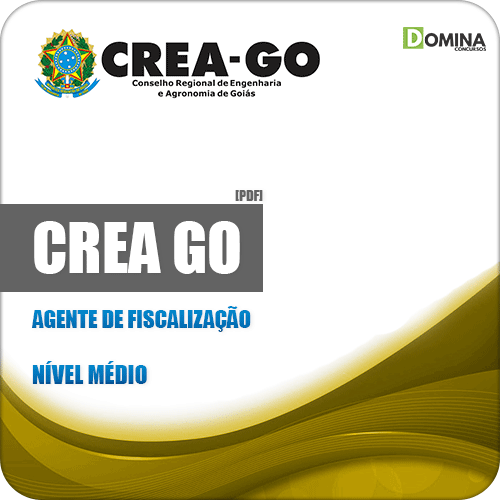 Apostila Concurso Público CREA GO 2019 Agente de Fiscalização
