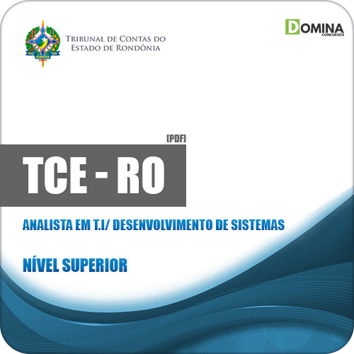 Apostila TCE RO 2019 Analista em T.I Desenvolvimento de Sistemas