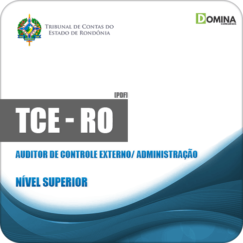 Apostila TCE RO 2019 Auditor de Controle Externo Administração