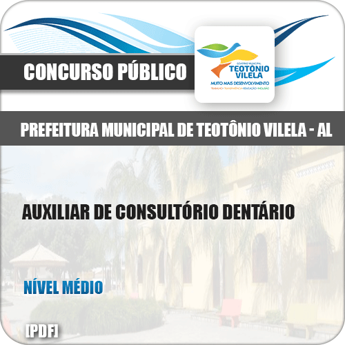 Apostila Pref Teotônio Vilela AL 2019 Auxiliar de Consultório Dentário