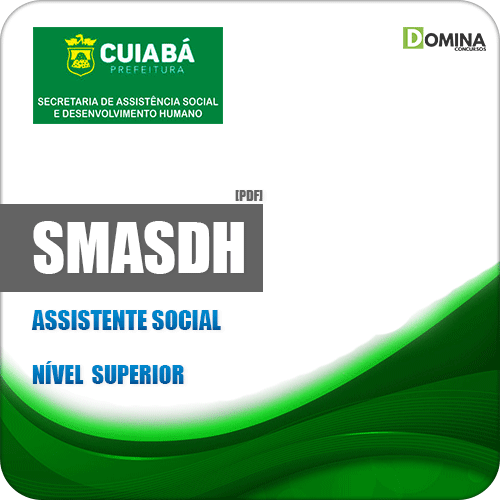 Apostila Concurso SMASDH Cuiabá MT 2019 Assistente Social