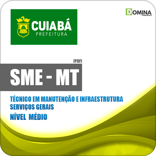 Apostila Concurso Público SME Cuiabá MT 2019 Serviços Gerais