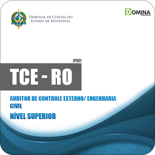Apostila TCE RO 2019 Auditor de Controle Externo Engenharia Civil