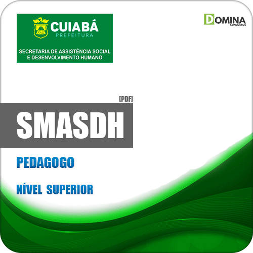 Apostila Concurso SMASDH Cuiabá MT 2019 Pedagogo