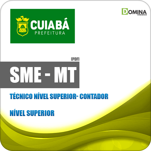 Apostila SME Cuiabá MT 2019 Técnico Nível Superior Contador