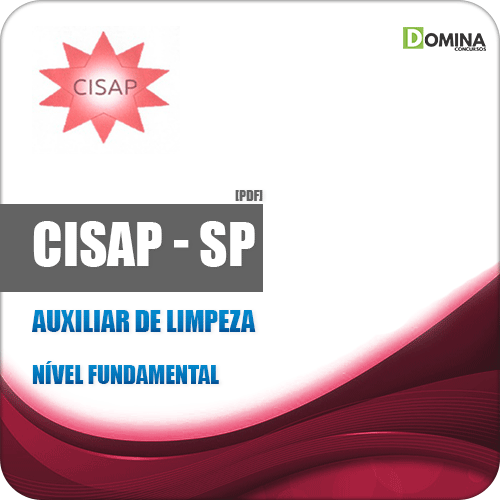 Apostila Concurso Público CISAP SP 2019 Auxiliar de Limpeza