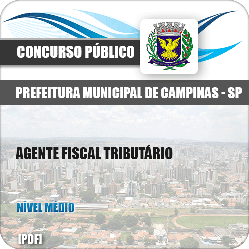 Apostila Concurso Pref Campinas SP 2019 Agente Fiscal Tributário