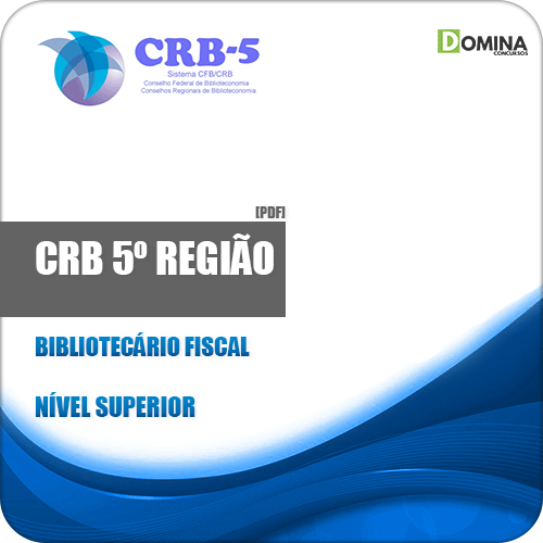 Apostila Concurso CRB 5º Região BA SE 2019 Bibliotecário Fiscal