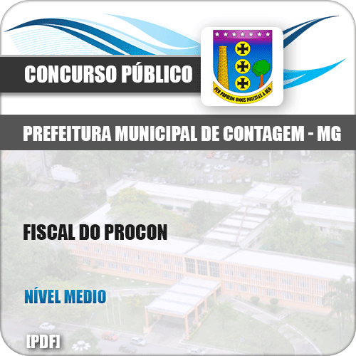 Apostila Concurso Pref Contagem MG 2019 Fiscal do Procon