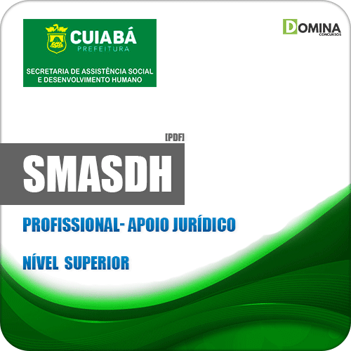 Apostila SMASDH Cuiabá MT 2019 Profissional Apoio Jurídico