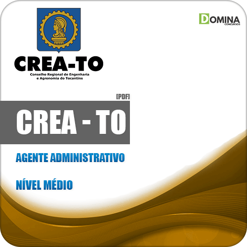 Apostila Concurso CREA TO 2019 Agente Administrativo