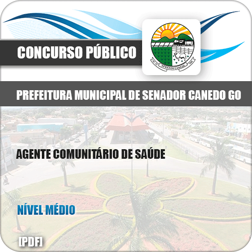 Apostila Pref Senador Canedo GO 2019 Agente Comunitário Saúde