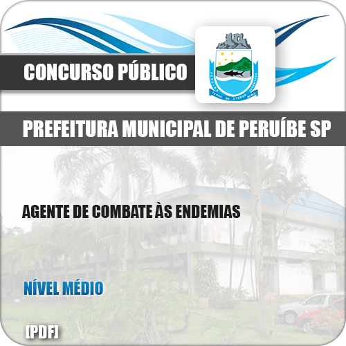 Apostila Pref de Peruíbe SP 2019 Agente Combate às Endemias