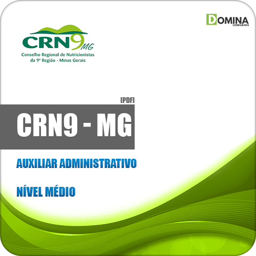 Apostila Concurso CRN 9ª Região MG 2019 Auxiliar Administrativo