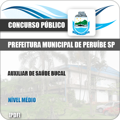 Apostila Concurso Pref de Peruíbe SP 2019 Auxiliar de Saúde Bucal