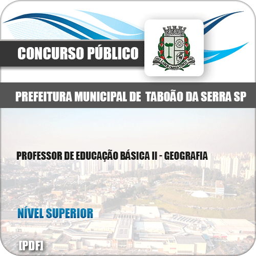 Apostila Pref Taboão Serra SP 2019 Prof Básica II Geografia
