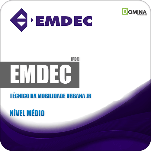 Apostila Concurso EMDEC SP 2019 Técnico Mobilidade Urbana Jr