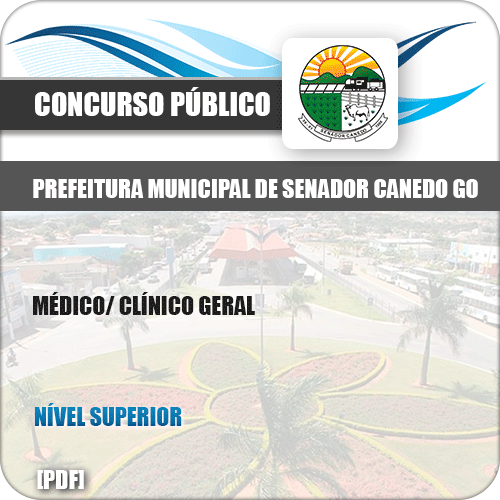 Apostila Pref Senador Canedo GO 2019 Médico Clínico Geral