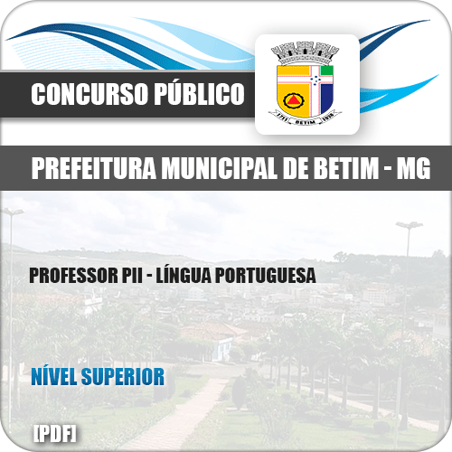 Apostila Concurso ISS Betim MG 2019 Prof PII Língua Portuguesa