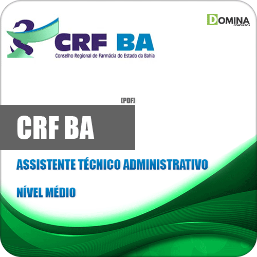 Apostila Concurso CRF BA 2019 Assistente Técnico Administrativo