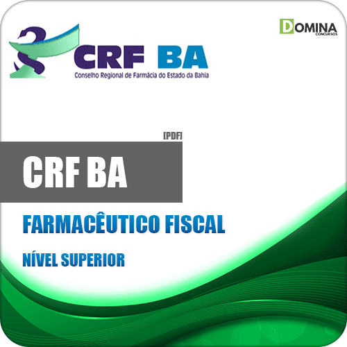 Apostila Concurso Pública CRF BA 2019 Farmacêutico Fiscal