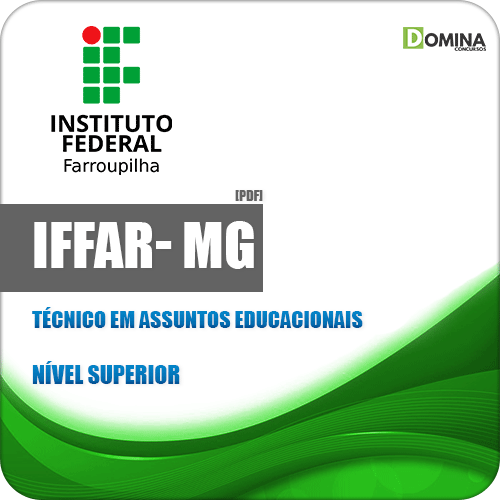 Apostila Concurso IFFar MG 2019 Técnico Assuntos Educacionais
